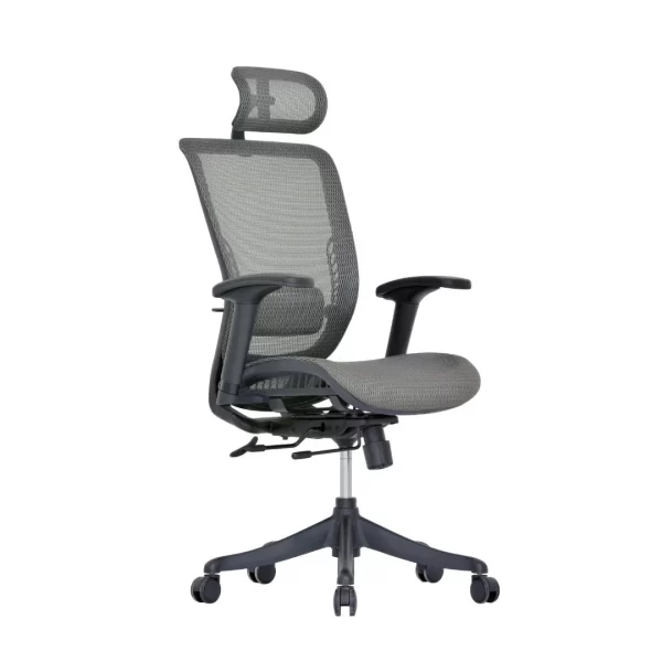 Zalo Ergonomic Office Chair Front Angle View