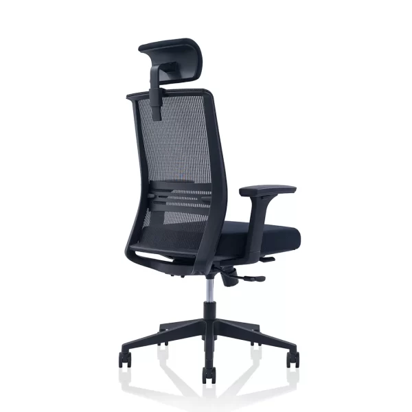 Unity office chair HB back angle view